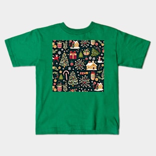 Christmas Trees Kids T-Shirt